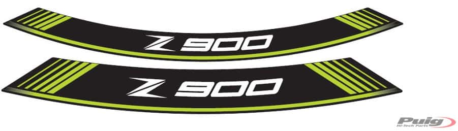 Puig Kit 8 Rim Strips Z900 C/Green