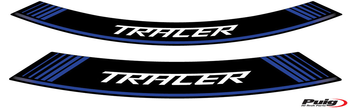 Puig Kit 8 Rim Strips Tracer C/Blue