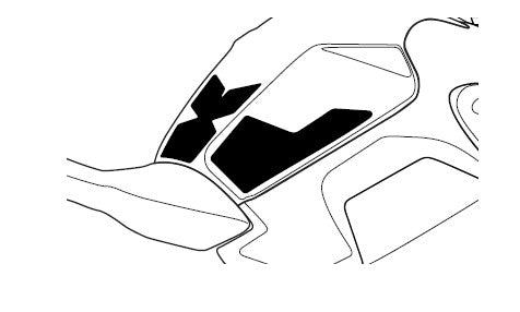 Puig Tank Pad + Side Part Yamaha Mt-10 C/Carbon