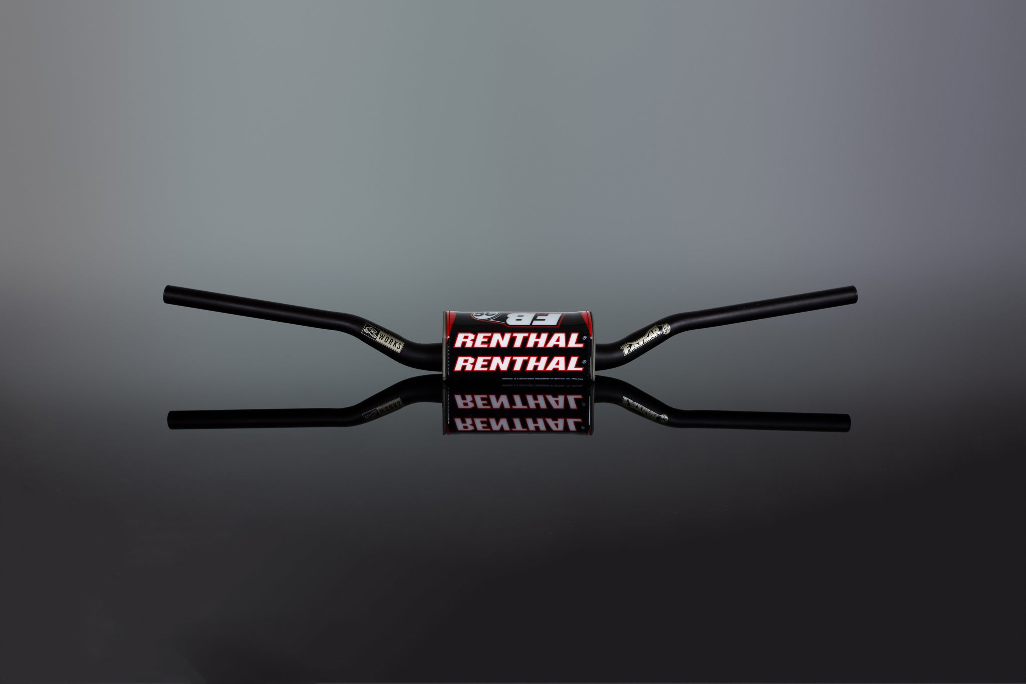 Renthal FatBar36 932 McGrath/KTM SX125-450 16-.. - Musta 36mm