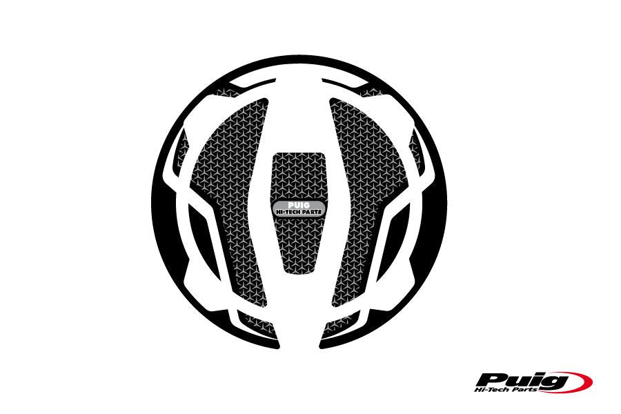 Puig Fuel Cap Cover Mod. Naked Kawasaki C/Gray