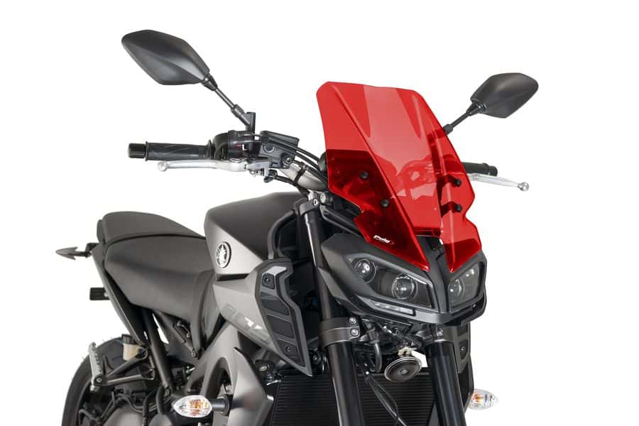 Puig Windshield N.G. Touring Yamaha Mt09 17-18' C/Red