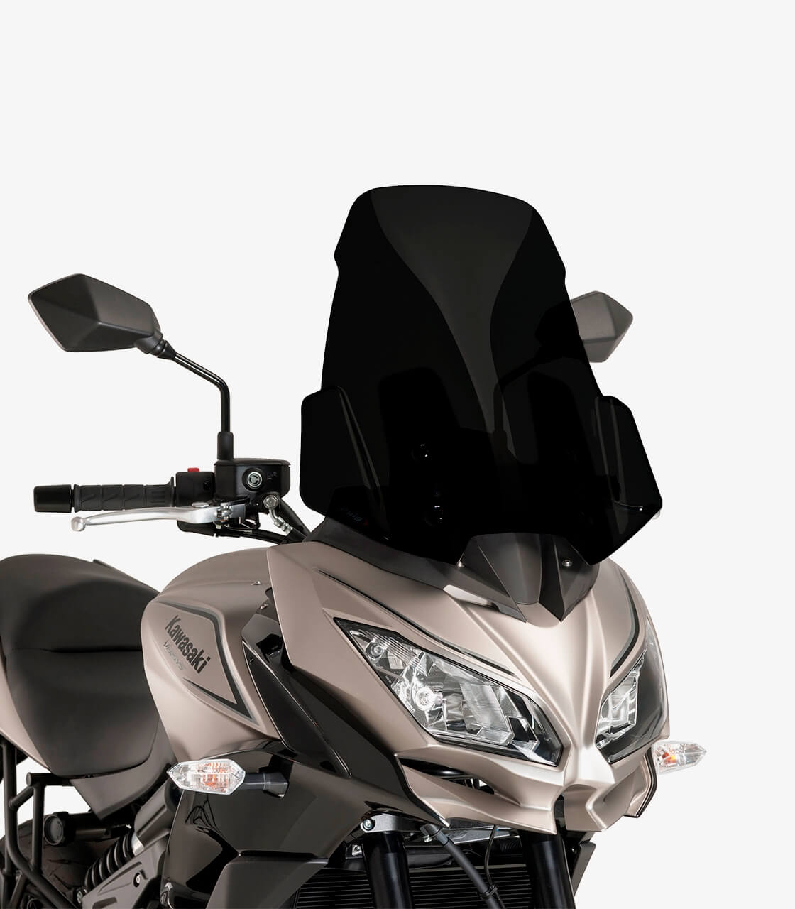 Puig Touring Screen Kawasaki Versys 650/1000 17- C/Black