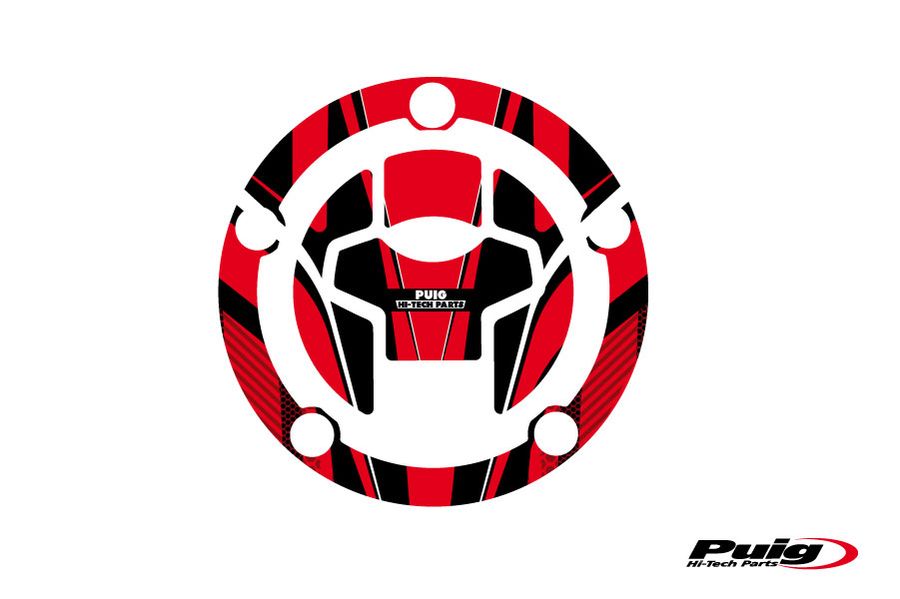 Puig Fuel Cap Cover Radikal Suzuki C/Red