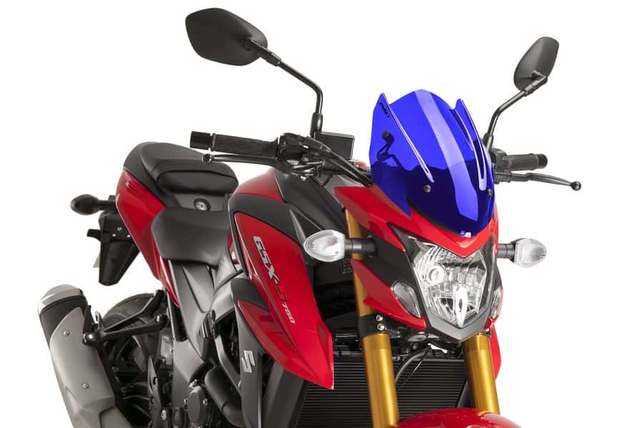 Puig Winds. N.G. Sport Suzuki Gsx-S750 17-21'' C/Blue