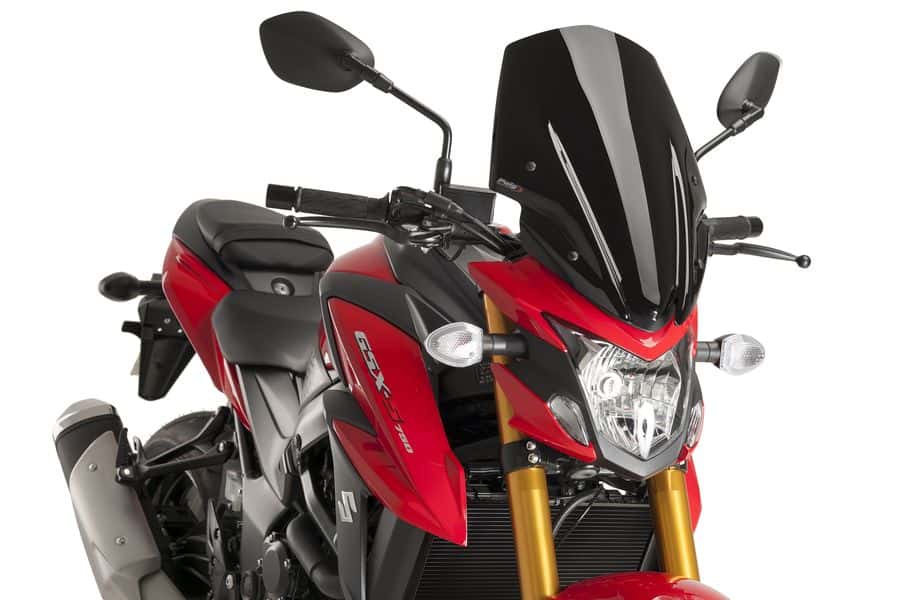 Puig Winds. N.G. Touring Suzuki Gsx-S750 17-21'' C/Black