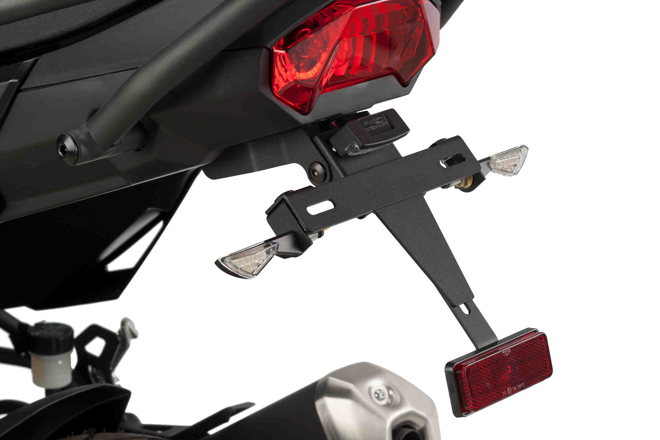 Puig License Support Kawasaki X-Versys 17-18' C/Black