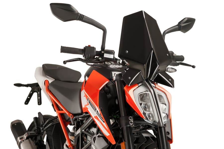 Puig Winds. New Generation Ktm 125/390 Duke 17-23' C/Black