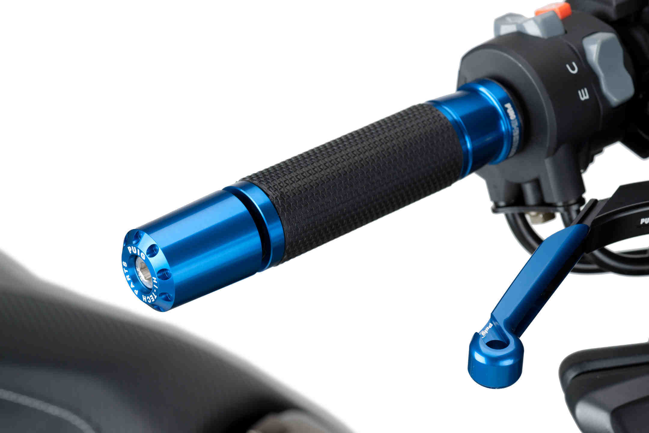 Puig Long Bar End Kymco Ak550 C/Blue