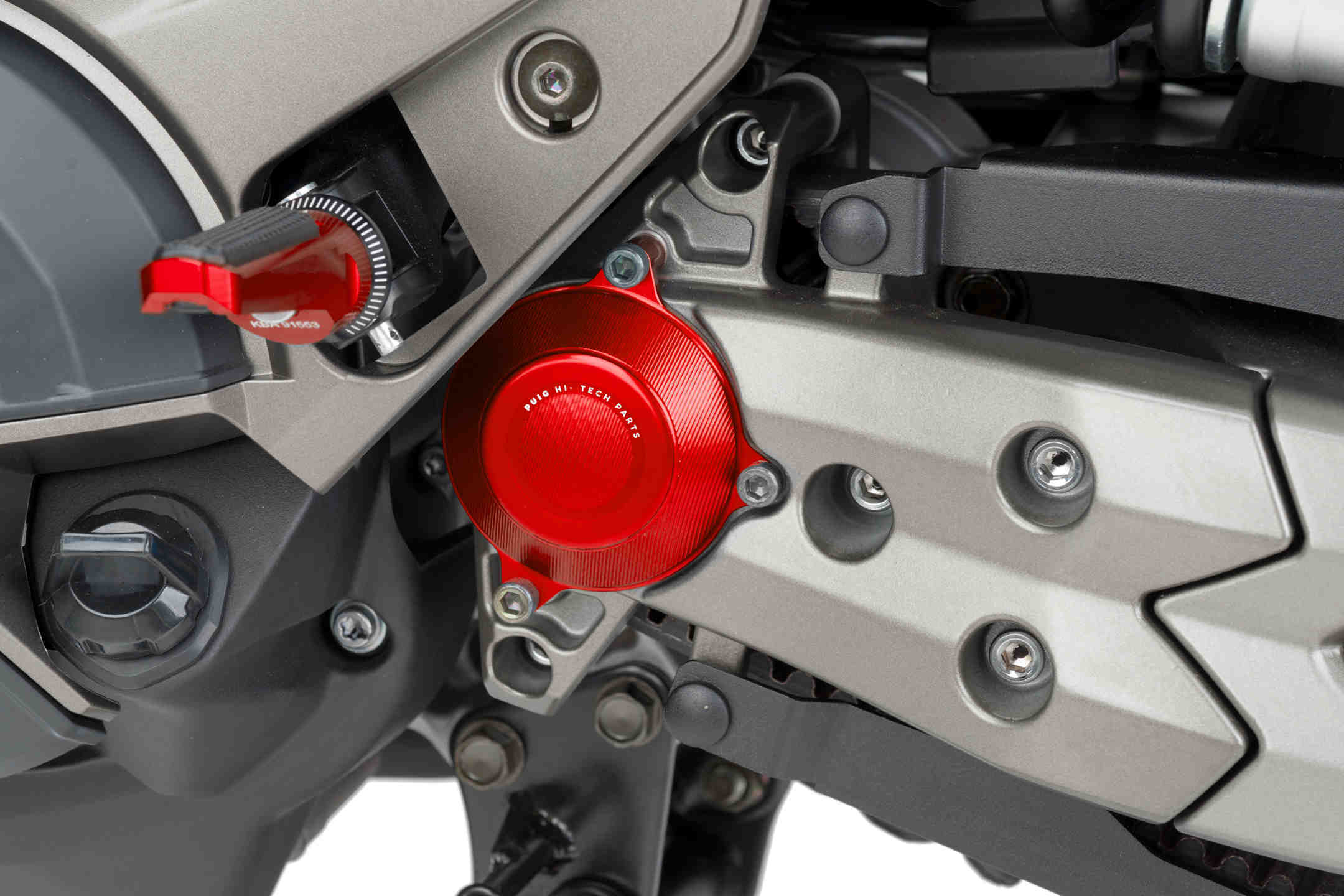 Puig Sump Cover Kymco Ak550 17' C/Red