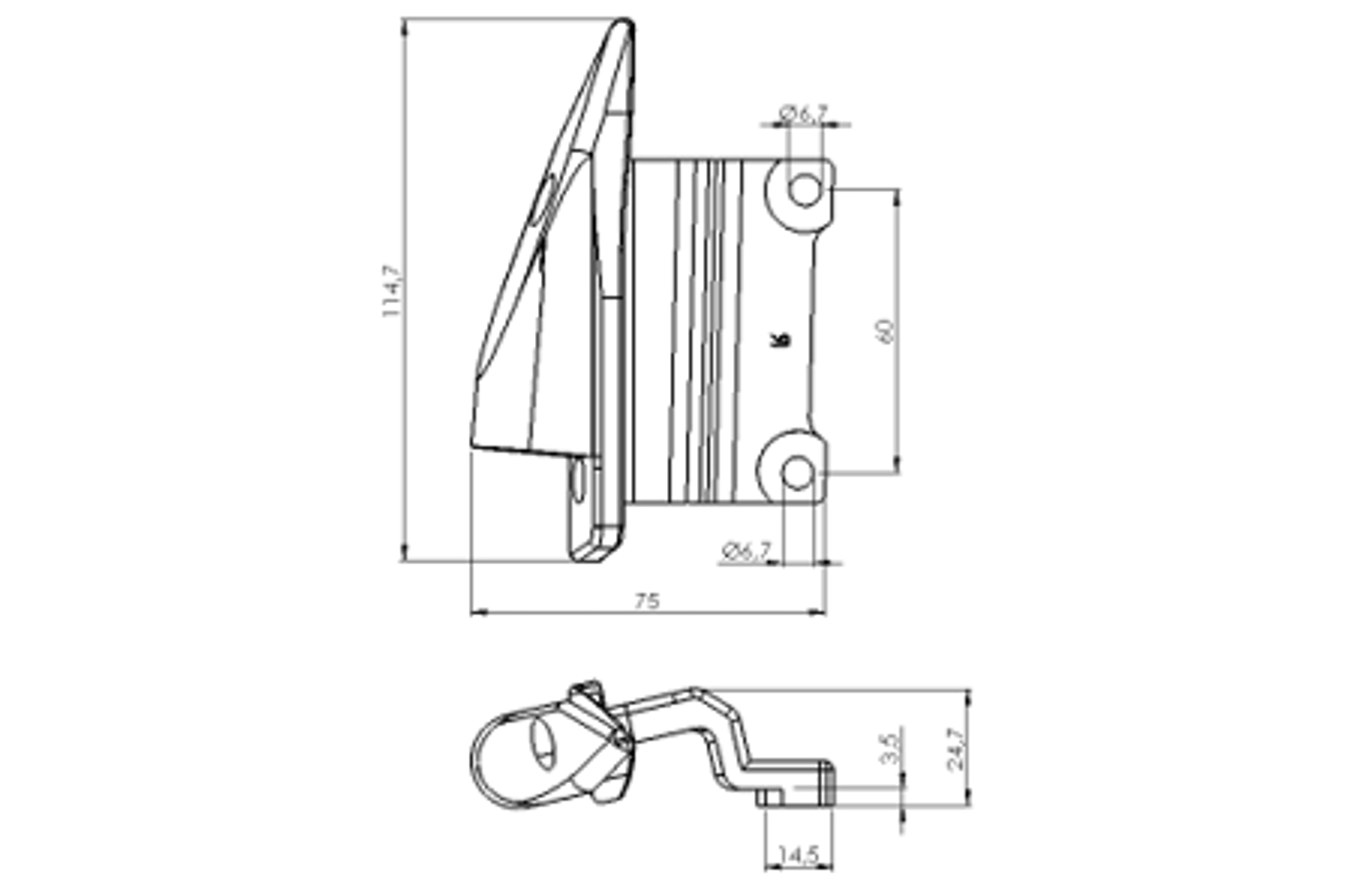 Puig Left Adapter Back Mirror Hi-Tech I,Ii,Iii,Gt,F1