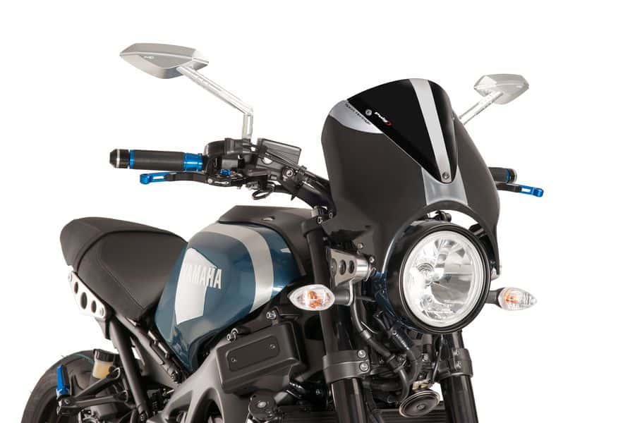 Puig Windshield Retrovision Xsr700/900 16'-18'C/Black