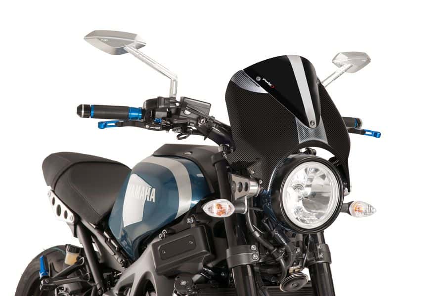 Puig Windshield Retrovision Xsr700/900 16'-18'C/Black