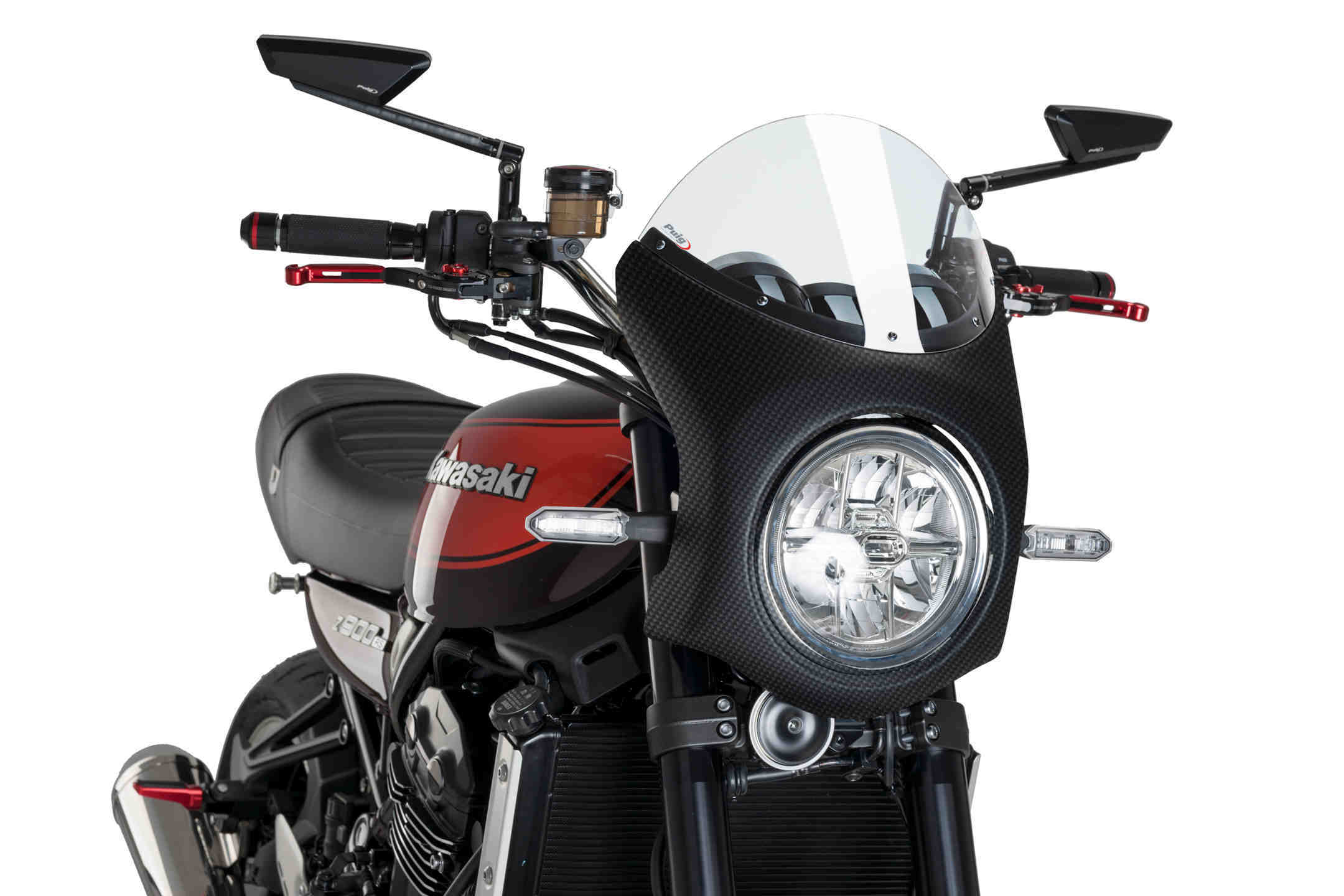 Puig Semifairing C/Carbon Look Kawasaki Z900Rs 18' C/Tr