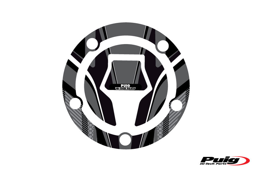 Puig Fuel Cap Cover Mod. Radikal Suzuki C/Grey