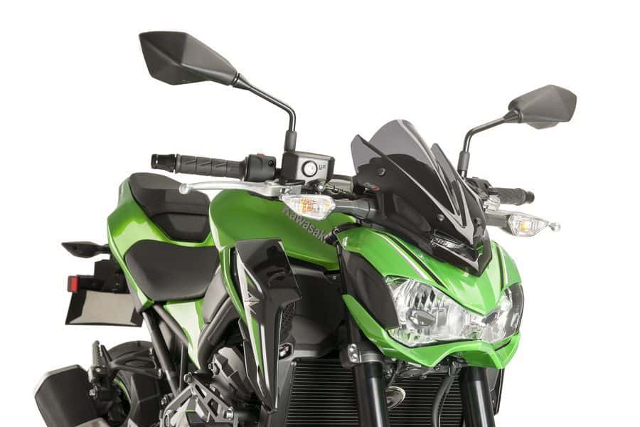 Puig Windshield. N.G. Sport Kawasaki Z900 17-18'C/Dark