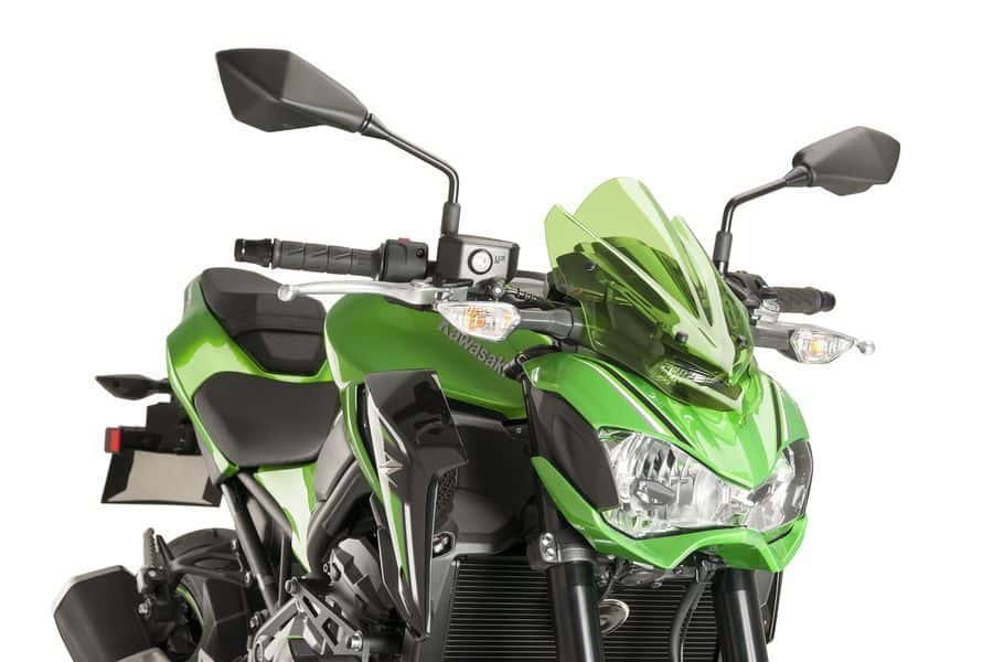 Puig Windshield. N.G. Sport Kawasaki Z900 17-18'C/Green