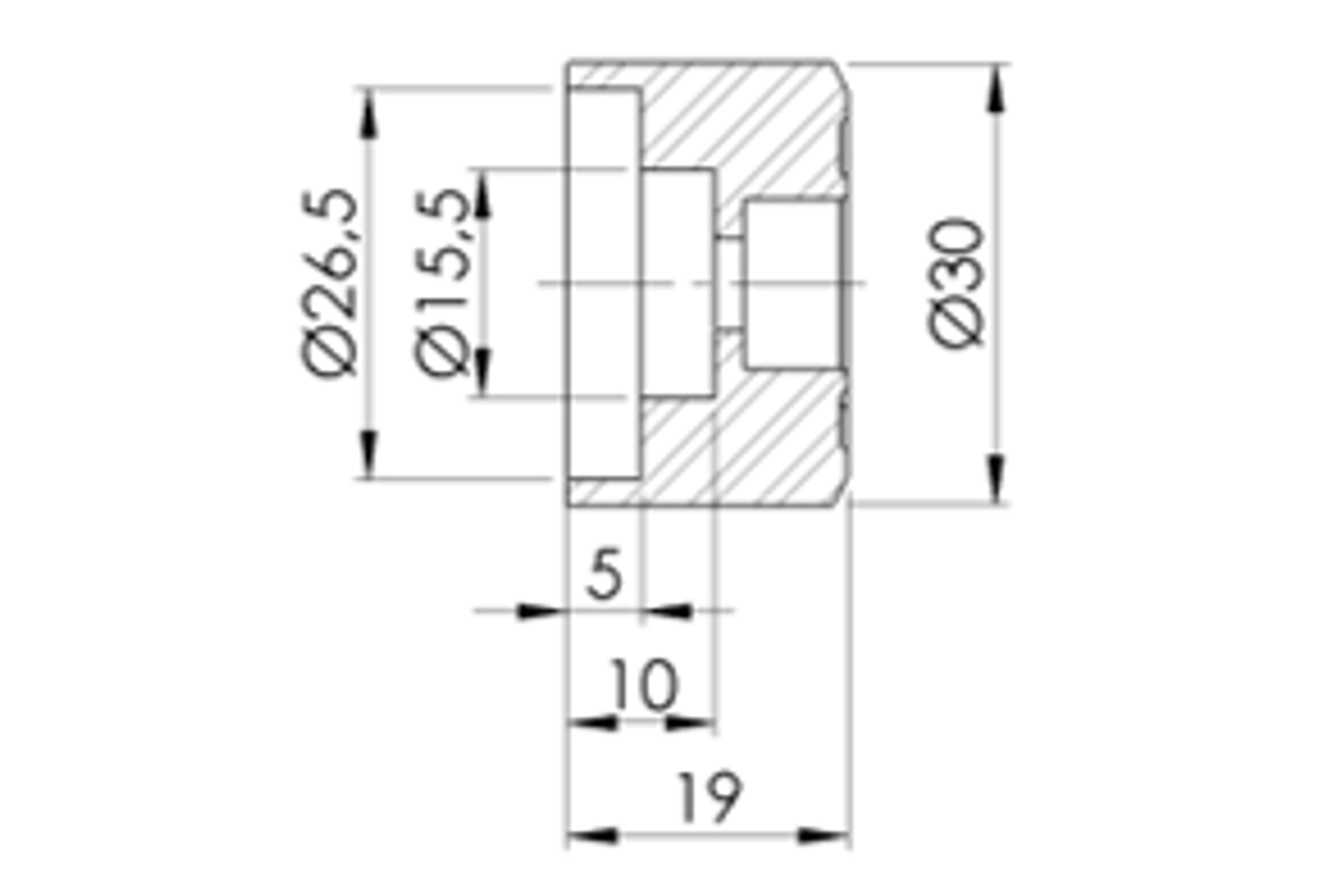 Puig Adapter Rear Mirror Hi-Tech Iv/Mp/Tracker Sportst