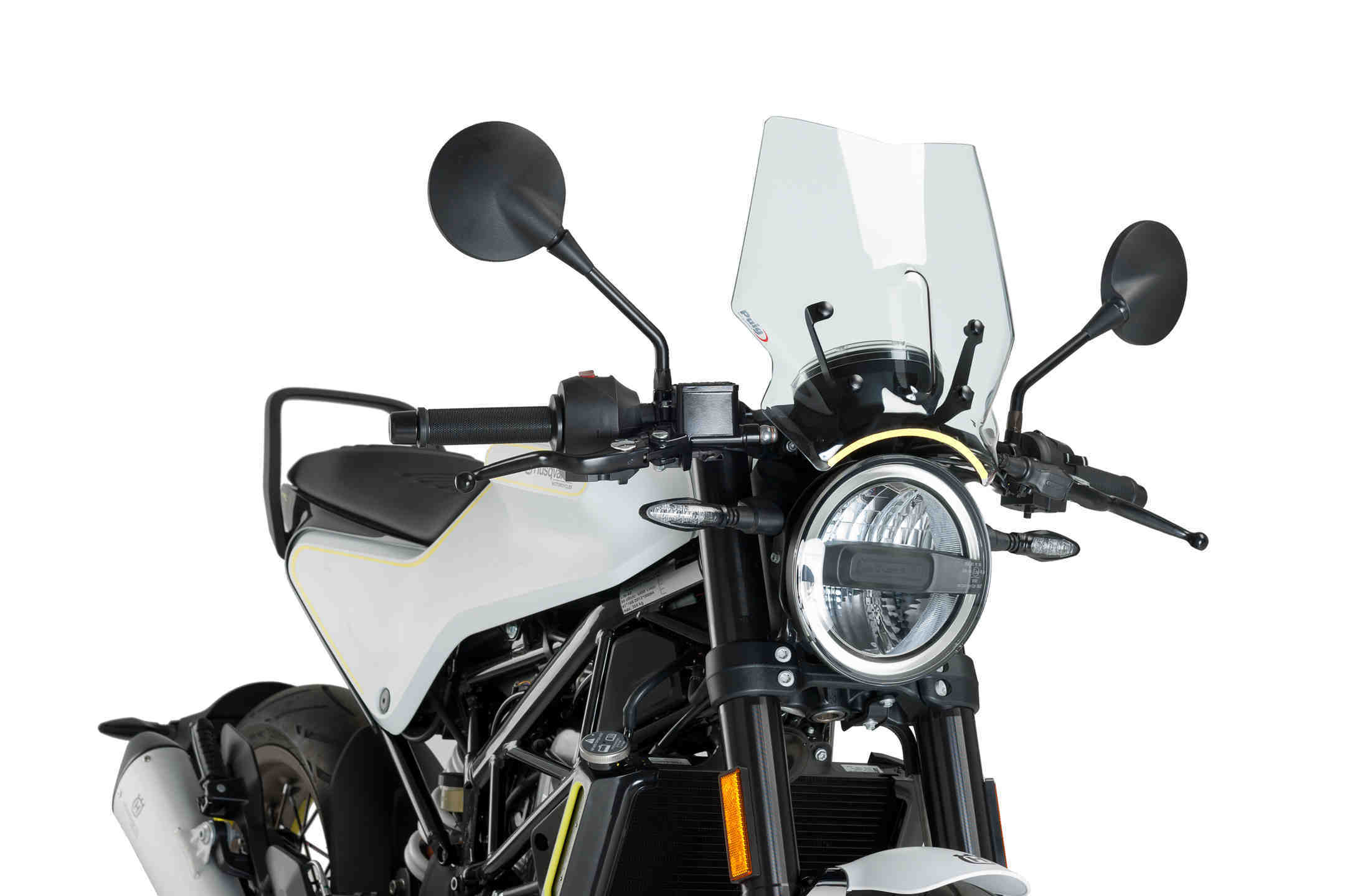 Puig Winds. New Generation Husqvarna Svartpilen/Vitpile