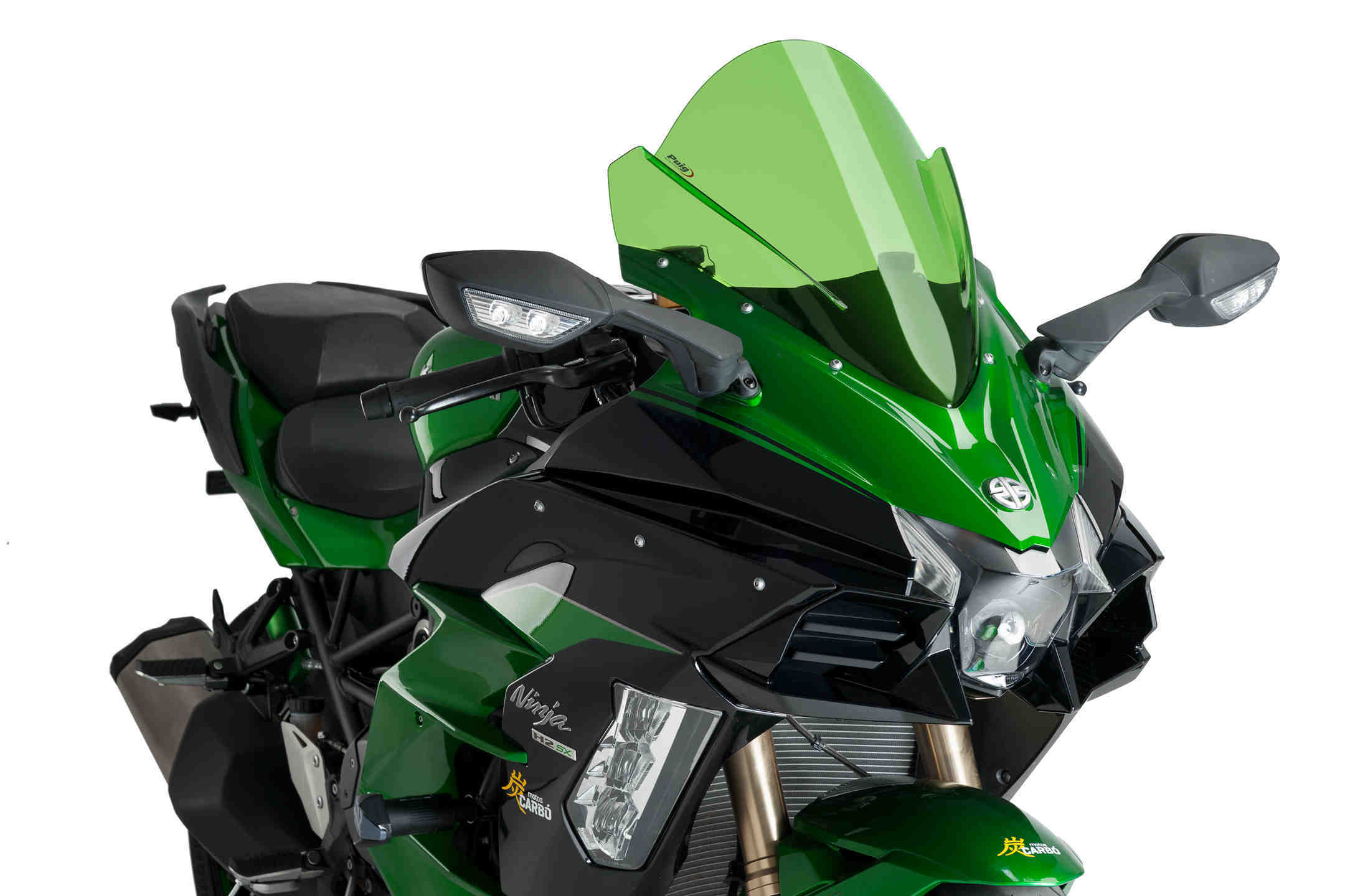 Puig Racing Screen Kawasaki Ninja H2 Sx 18' C/Green