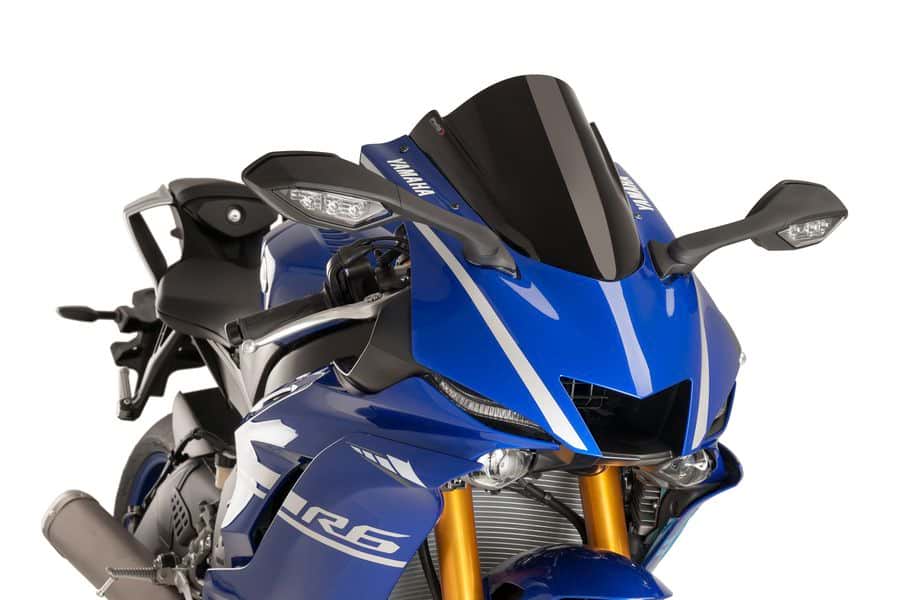 Puig Racing Screen Yamaha Yzf-R6 17-23' C/Black