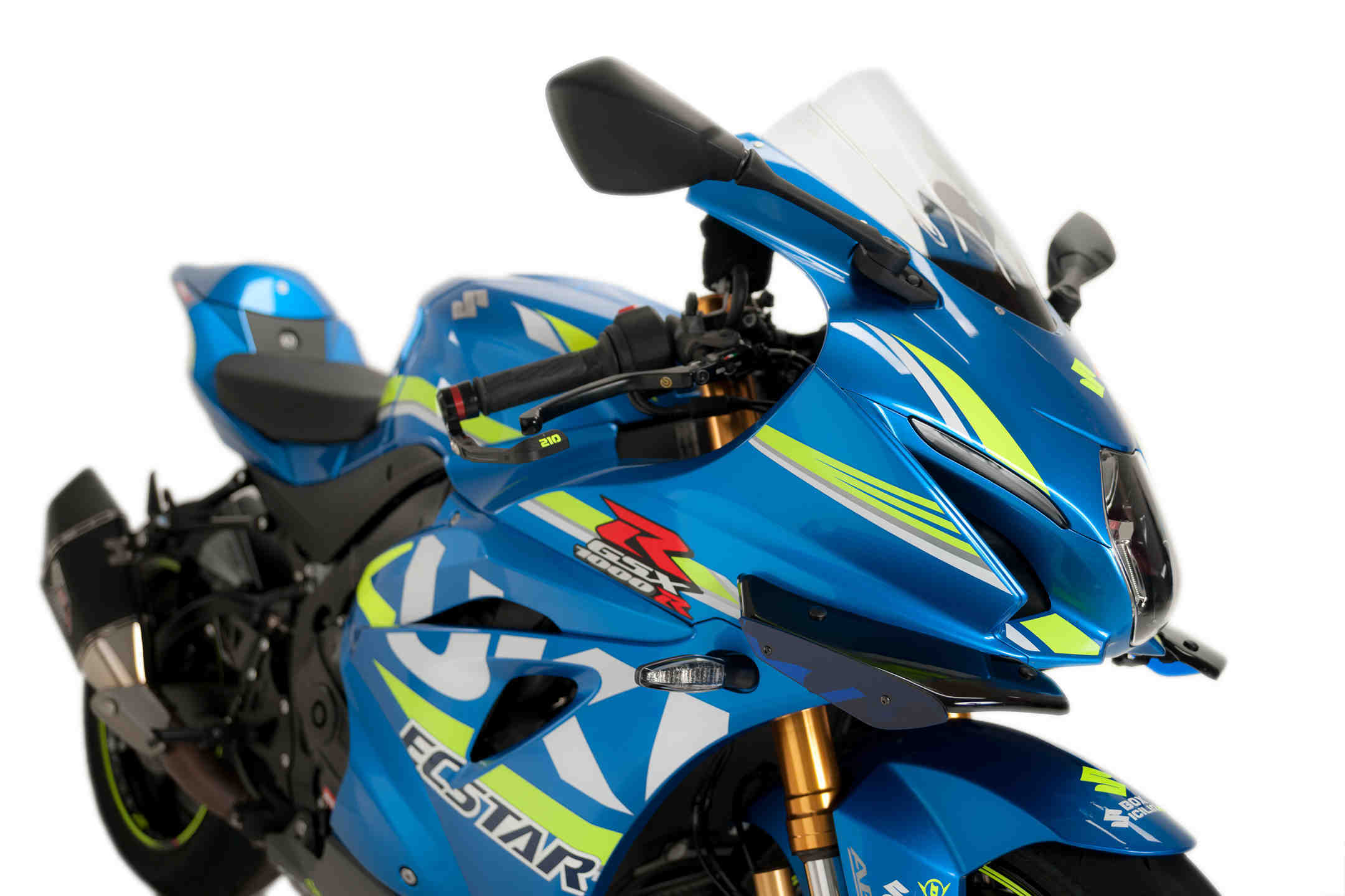 Puig Downforce Sport Side Spoilers Suzuki Gsx-R1000 17'- C/Black