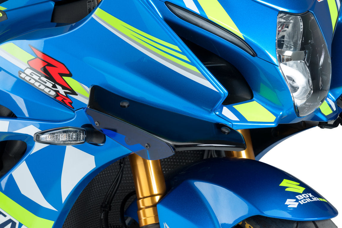 Puig Downforce Sport Side Spoilers Suzuki Gsx-R1000 17'- Red