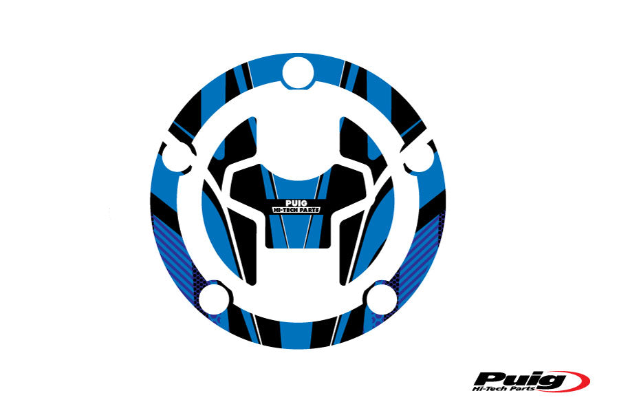 Puig Fuel Cap Cover Radikal Suzuki C/Blue
