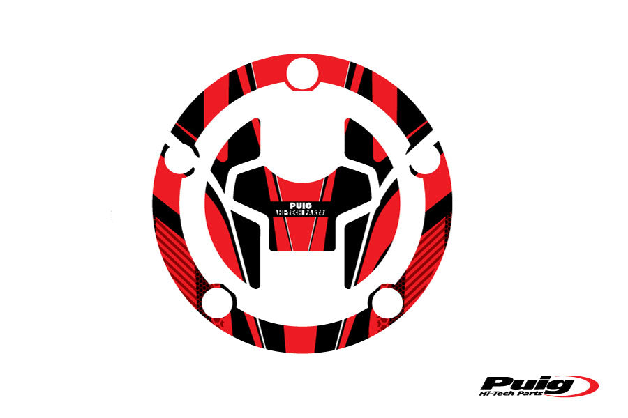 Puig Fuel Cap Cover Radikal Suzuki C/Red