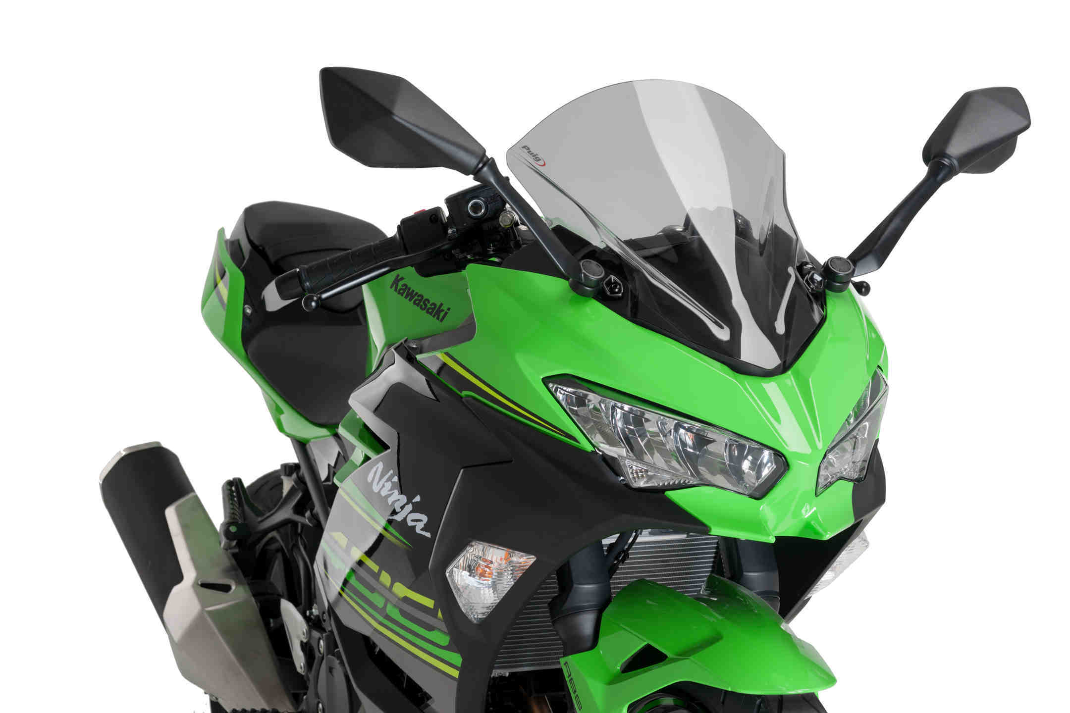 Puig Racing Screen Kawasaki Ninja 400 18' C/Smoke