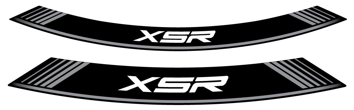 Puig Kit 8 Rim Strips Xsr C/Silver
