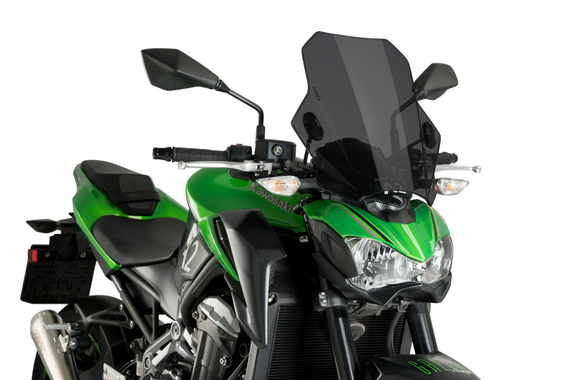 Puig Wind. Mod. Bat Kawasaki Er6N 12' C/Dark Smoke