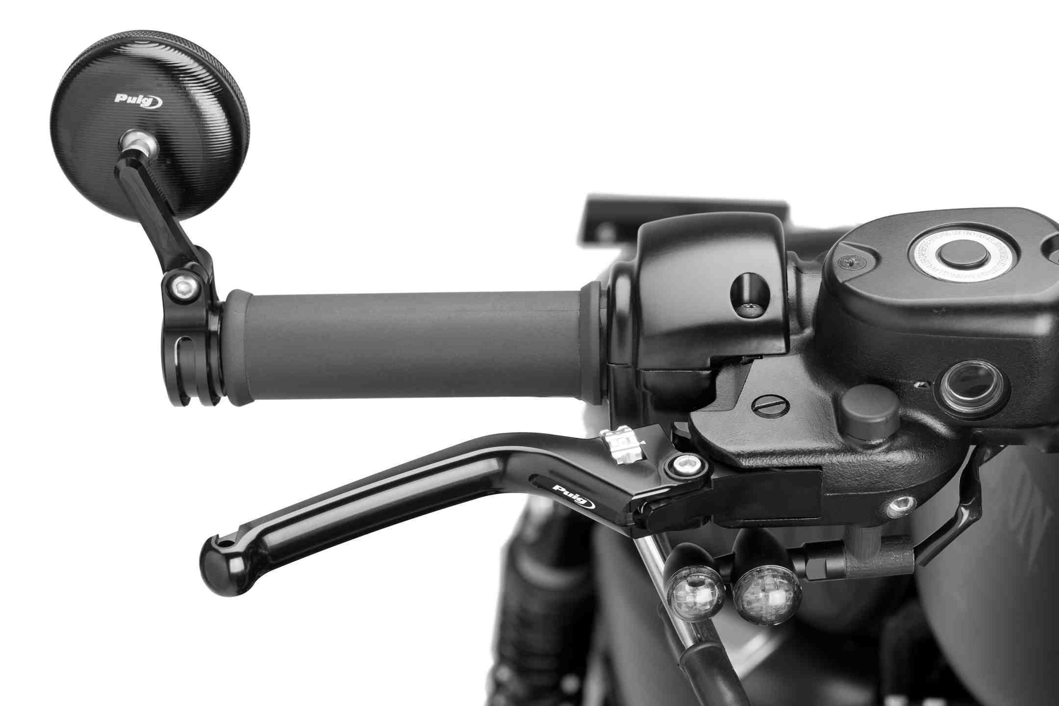 Puig Brake Lever Custom Black Selector C/Silver