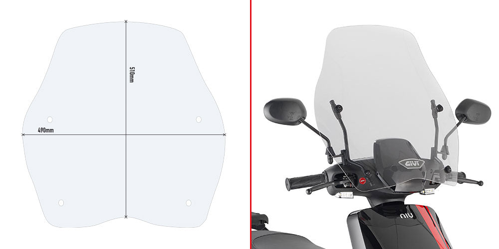 GIVI KIT AIRSTAR NIU MQI+ 19-20
