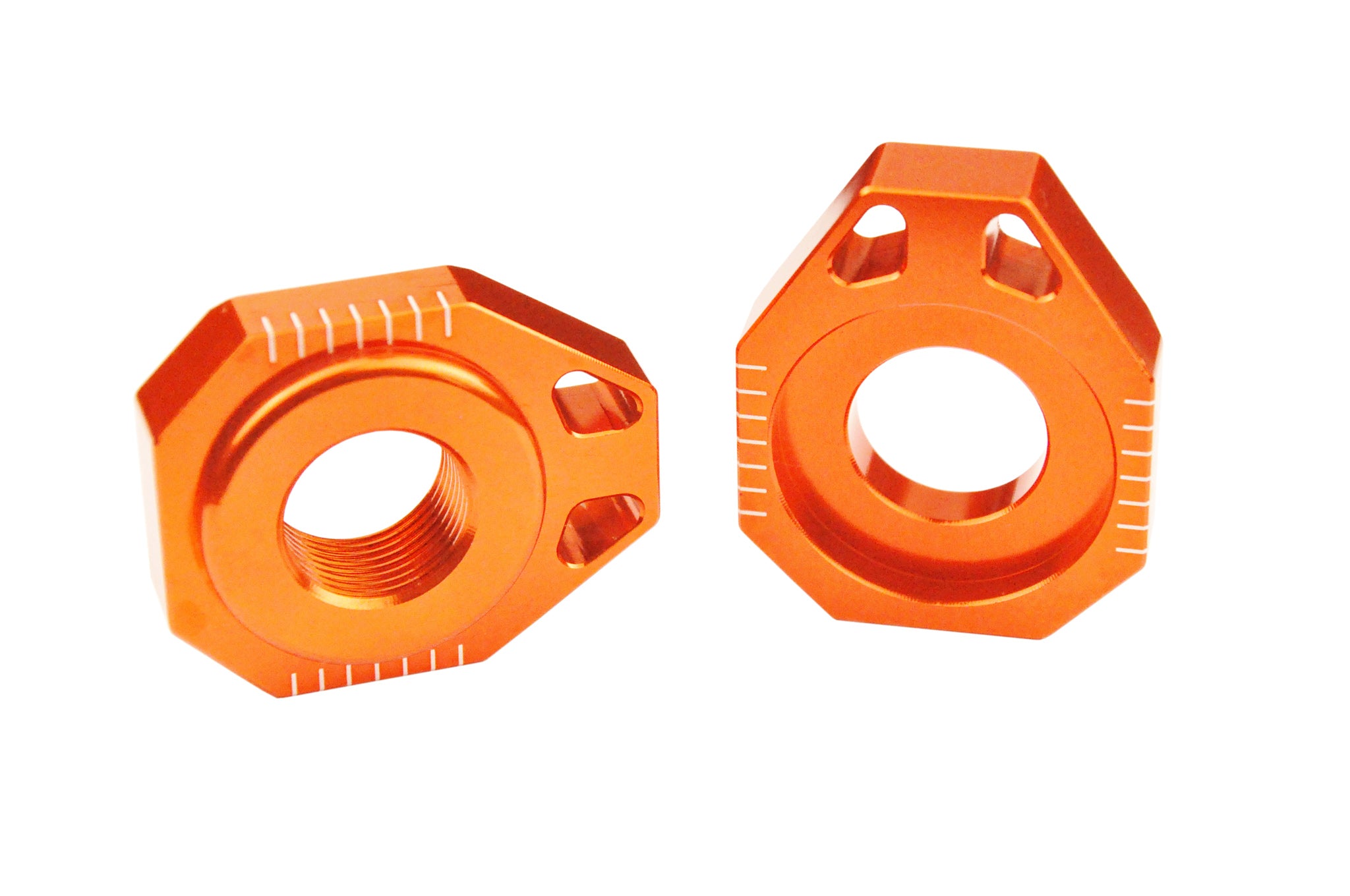 Scar Axle Blocks - Ktm Orange color