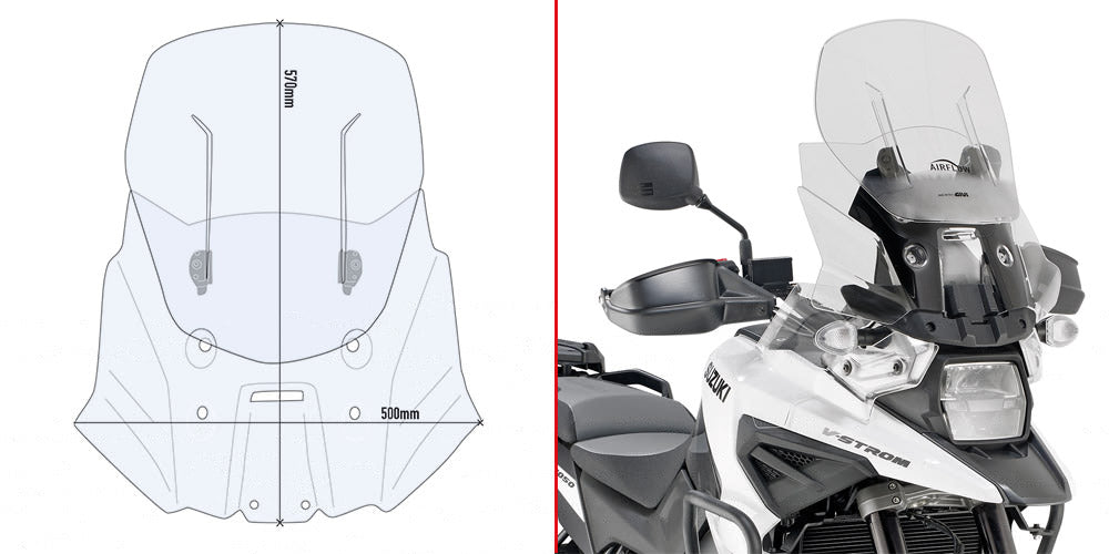 Givi Windscreen Suzuki V-Strom 1050 (20-23) AF3117B