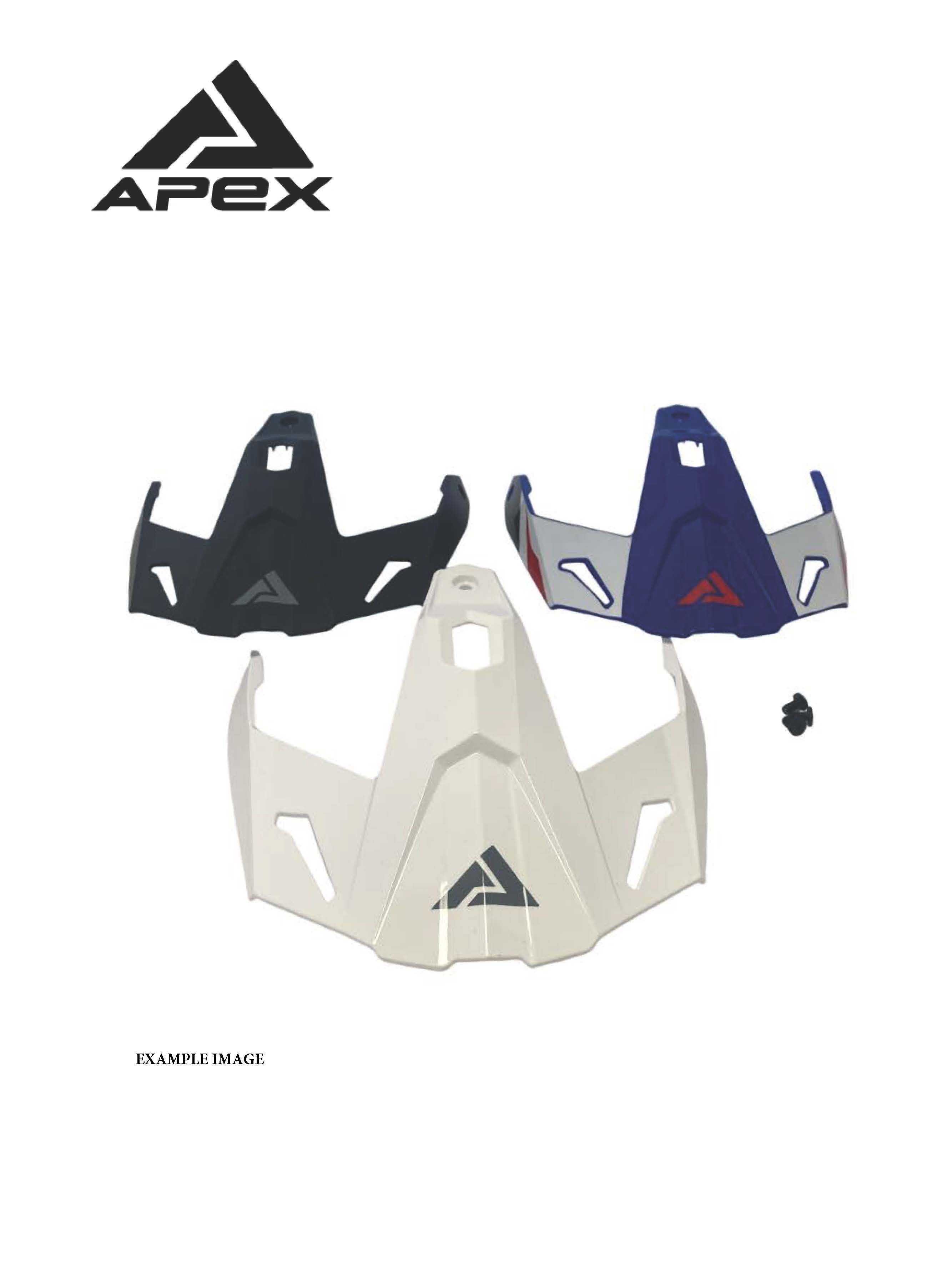 APEX AI100 Peak and Screws Mohave grey/yellow matt
