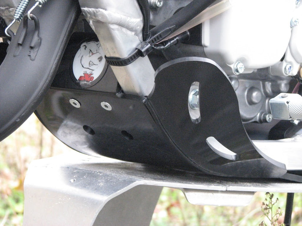 AXP Skid Plate PHD 6mm Black Yamaha YZ125 05-23 / Fantic XE125/XX125 21-23