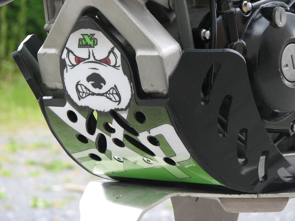AXP Skid Plate Black Kawasaki KX450F 09-15
