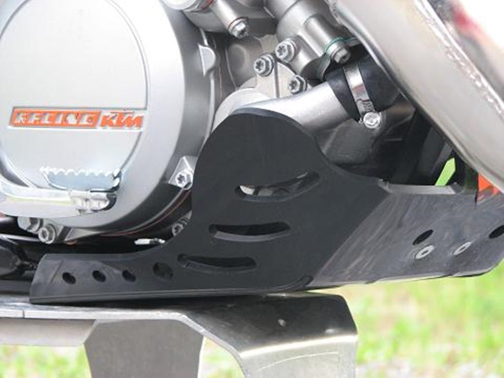 AXP Skid Plate PHD 6mm Black KTM SX125 11 / EXC125/EXC200 12-16