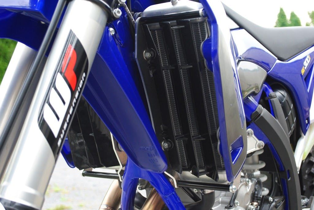 AXP Radiator Braces Black Sherco 250/300 SEF RACING/FACTORY/SCF FACTORY 12-23