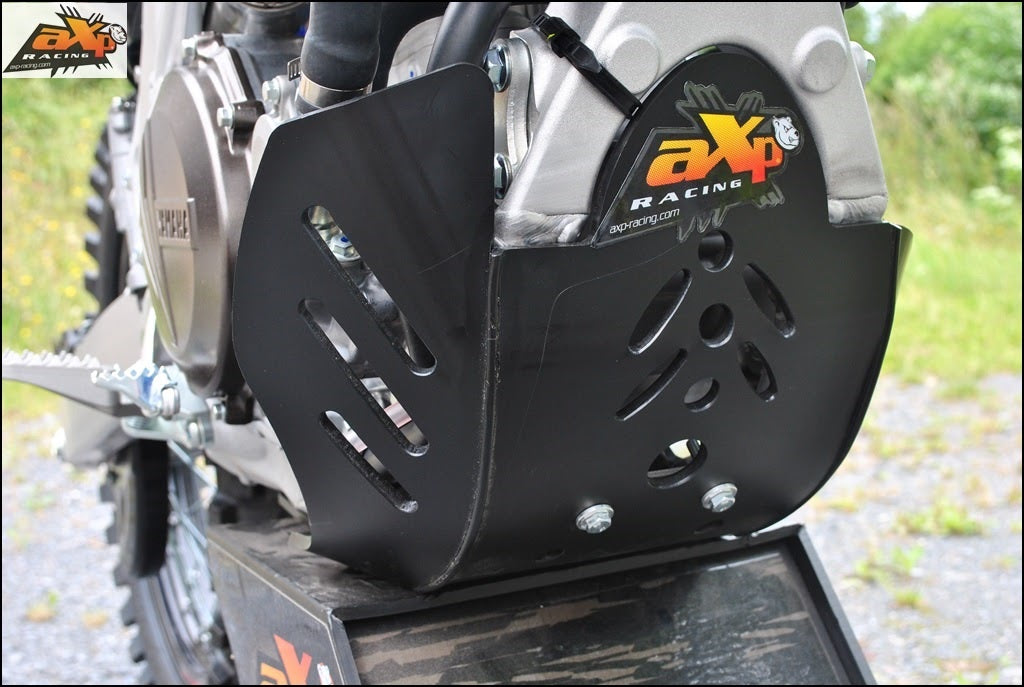 AXP Skid Plate PHD 6mm Black/Blue Sticker Yamaha YZ450F15-17 / YZ250F 15-18