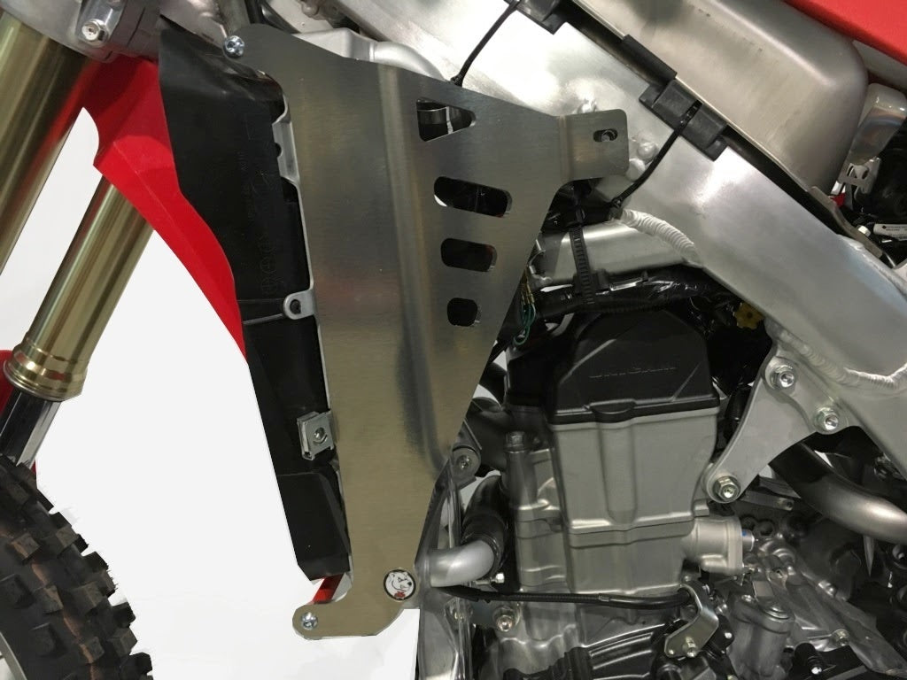 AXP Radiator Braces Red spacers Honda CRF450/CRF450RX 17-20