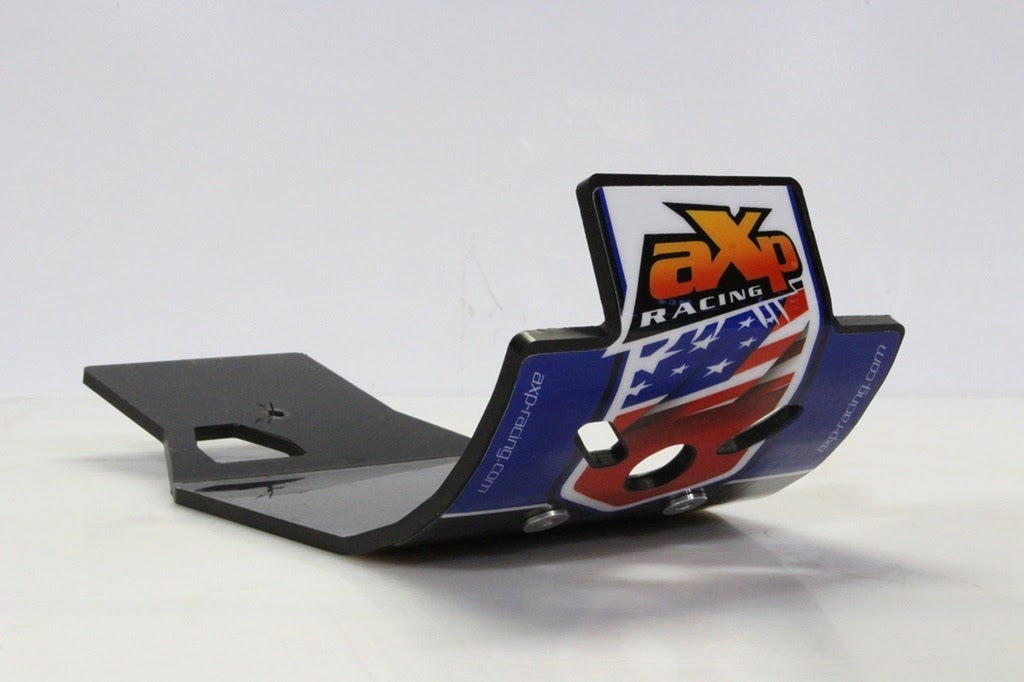 AXP Glide Plate Black Yamaha YZ250F 19- / YZ450F 18-