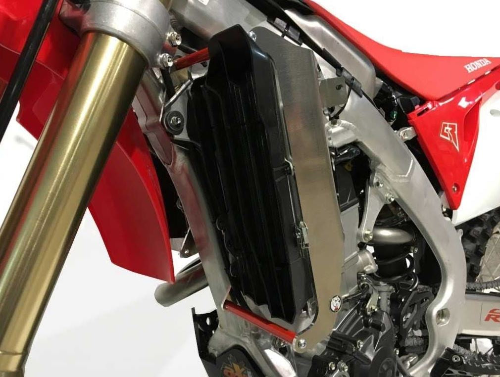 AXP Radiator Braces Red spacers Honda CRF250R/CRF250RX 18-19