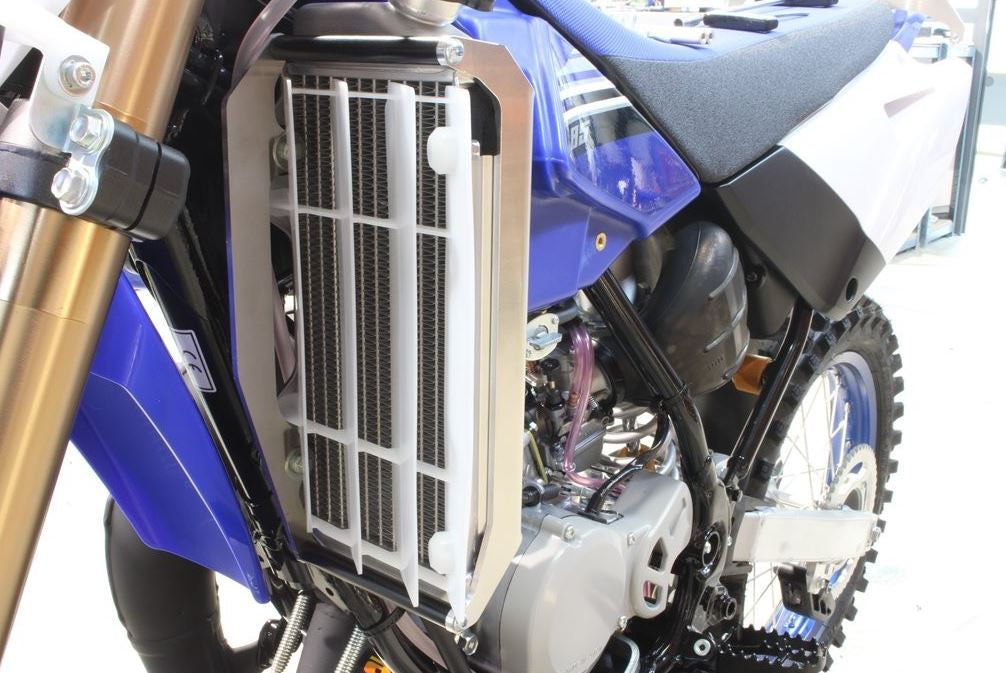 AXP Radiator Braces Black Yamaha YZ85 19-21