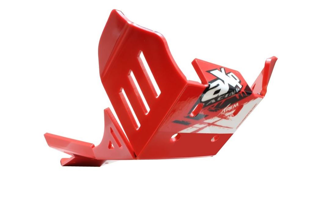 AXP Xtrem HDPE Skid Plate Red  Beta 350RR/390RR/430RR/480RR/500RR 14-19