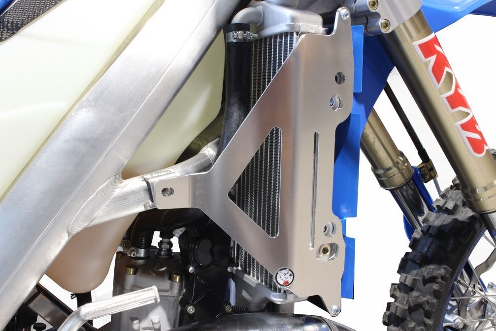 AXP Radiator Braces Black TM Racing 250EN/300EN/250MX/300MX 19