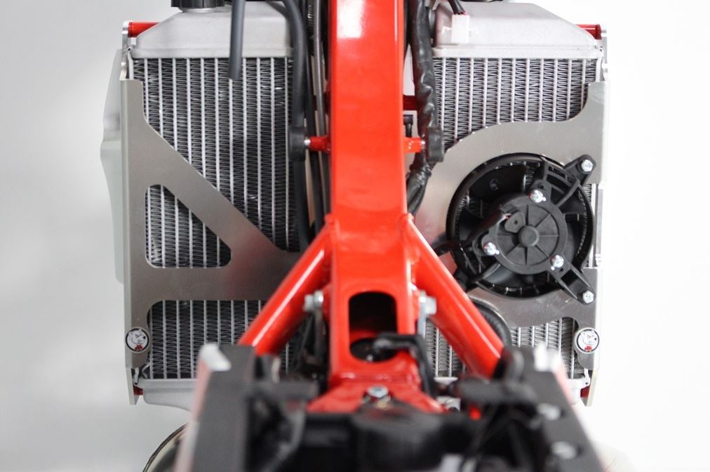 AXP Radiator Braces Red Beta 125RR/200RR/250RR/300RR 20-23