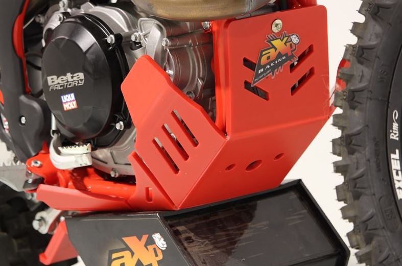 AXP Xtrem HDPE Skid Plate Red Beta 350RR/390RR/430RR/480RR/500RR 20-22